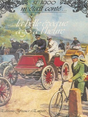 cover image of La Belle époque à 30 à l'heure